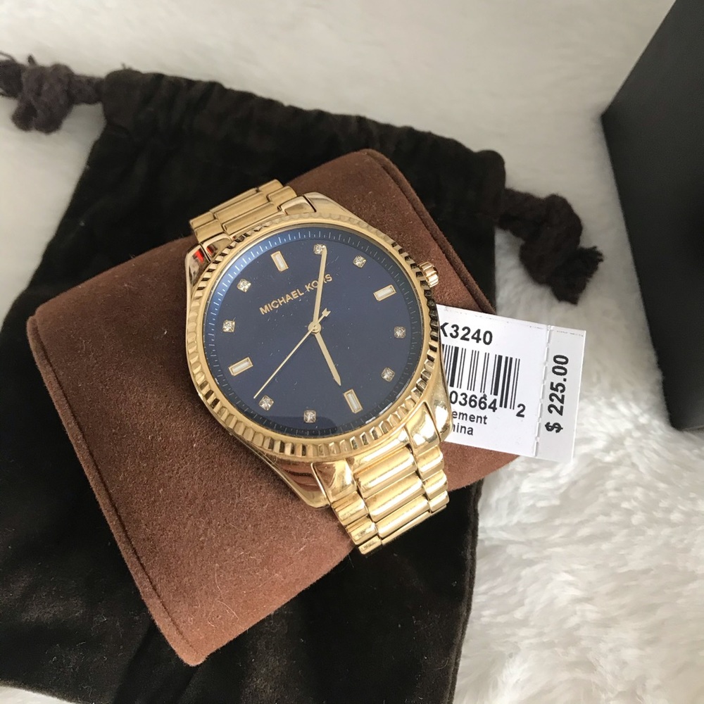 MICHAEL KORS BLUE FACE WATCH❗️